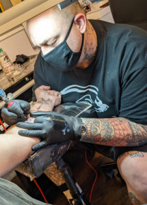 Jon Yagle Seattle Tattoo Artist at Good Times Tattoo